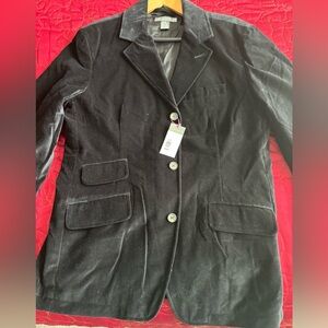 Daniel Cremieux men’s outdoor black velvet jacket in a size medium
